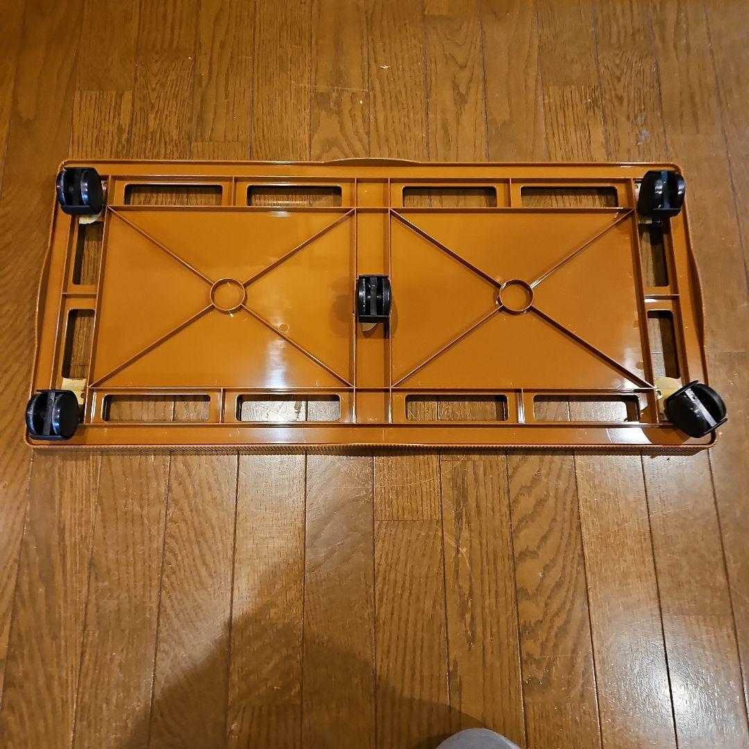 タッパーウェア　ロングスーパーケース2点 キャスターパレット