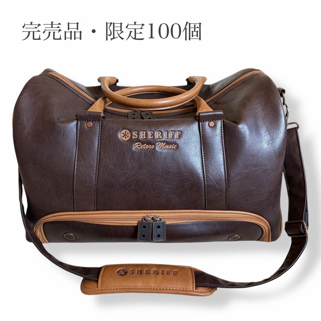 限定100個⭐️完売品 SHERIFF ボストンバッグ ミュージックシリーズ