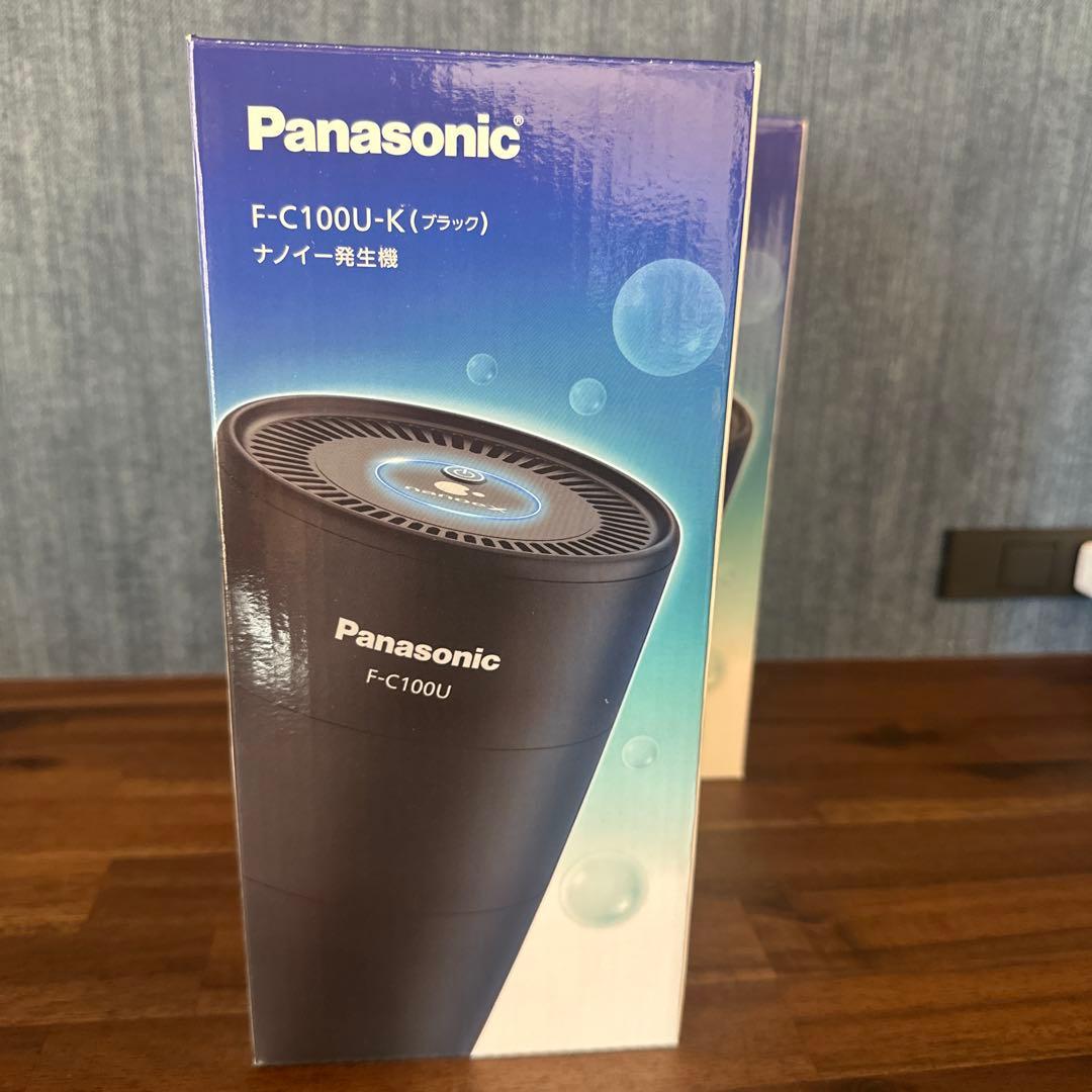 新品　パナソニック　ナノイー発生機　ブラック F-C100U-K 1台