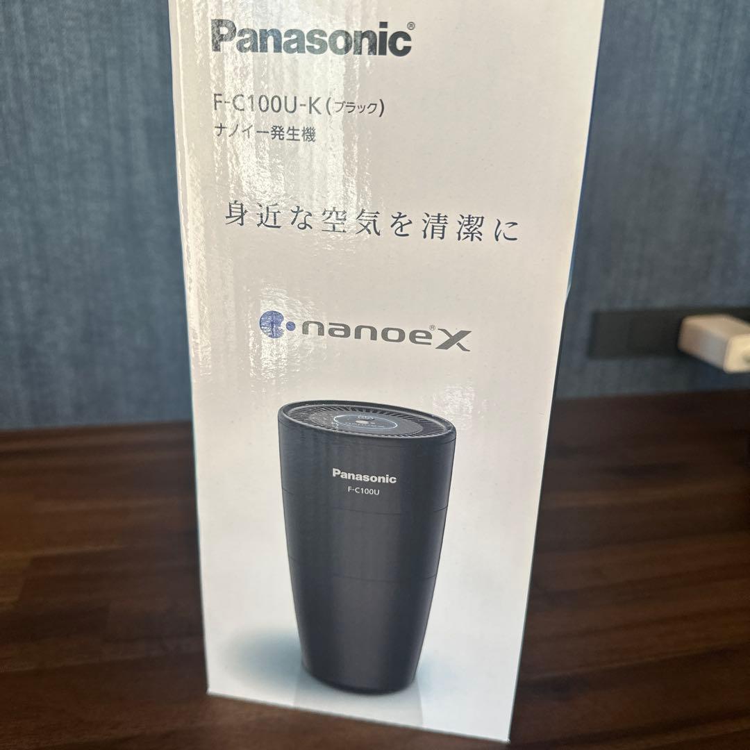 新品　パナソニック　ナノイー発生機　ブラック F-C100U-K 1台