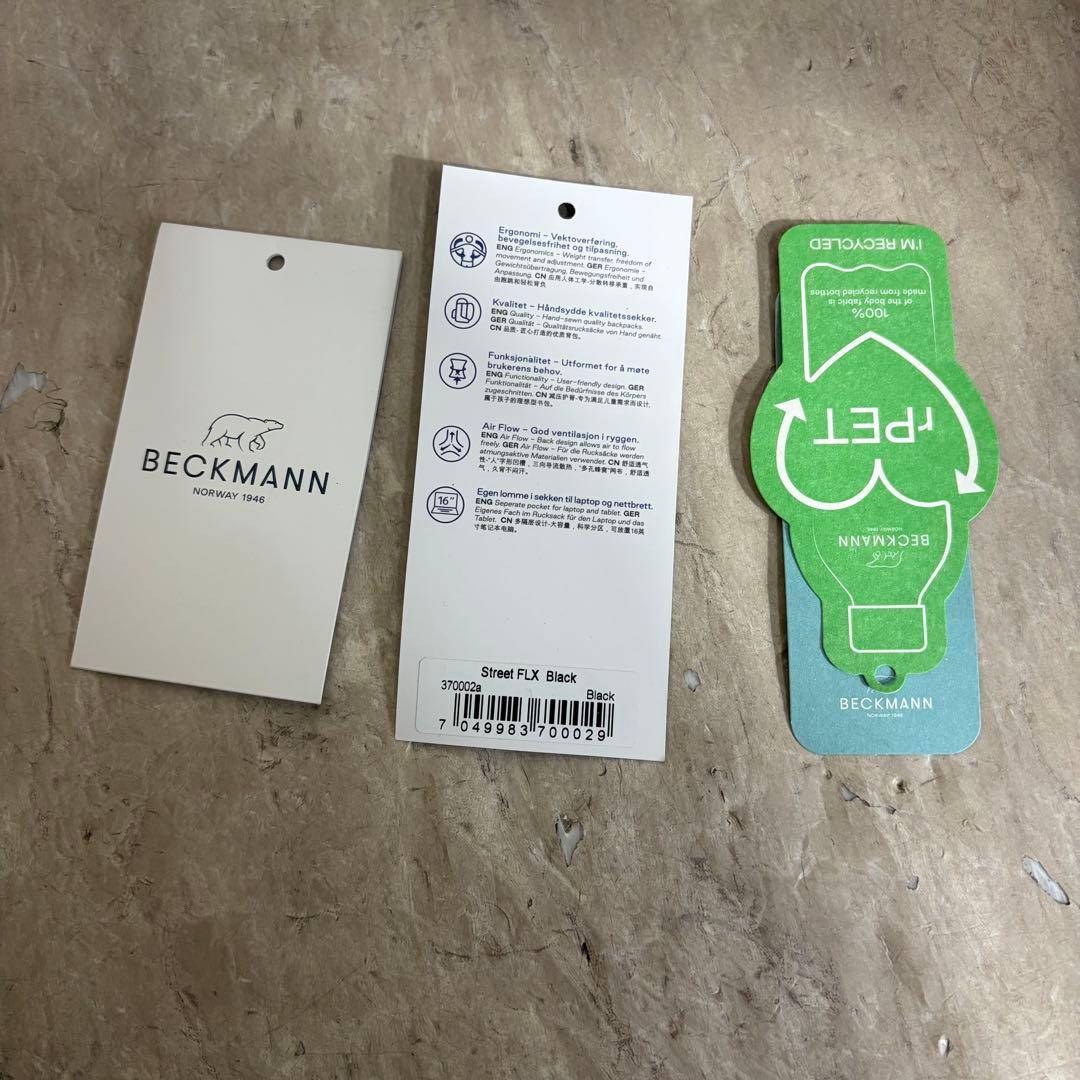 未使用品 BECKMANN ベックマン STREET FLX リュック