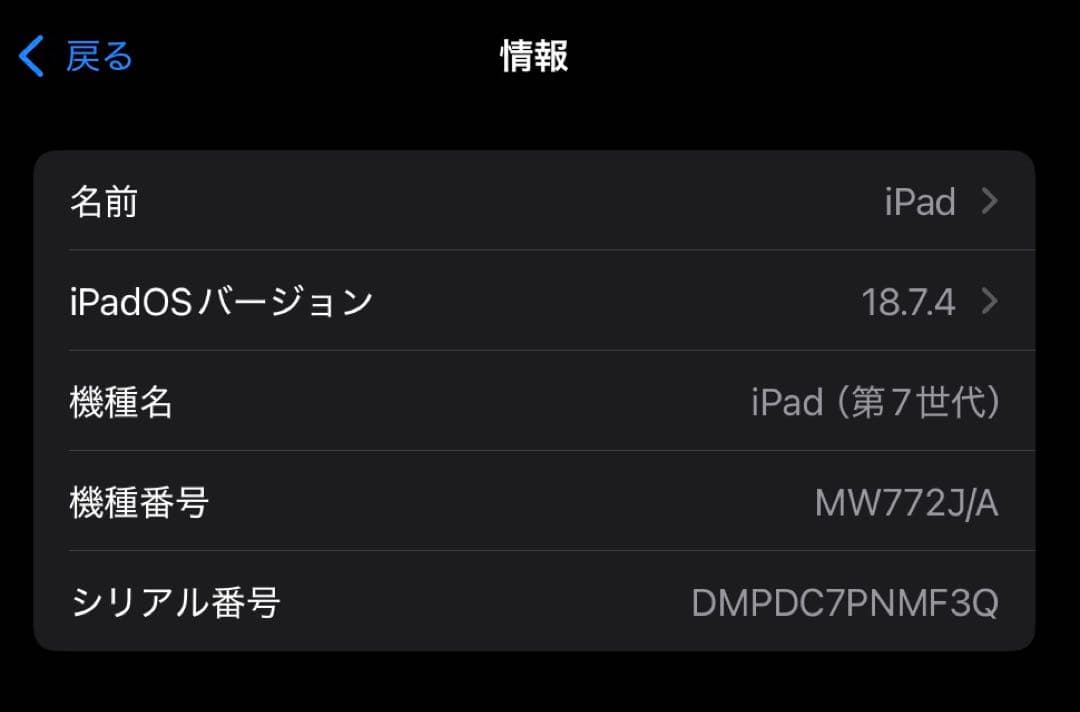 Apple iPad 10.2インチ 128GB