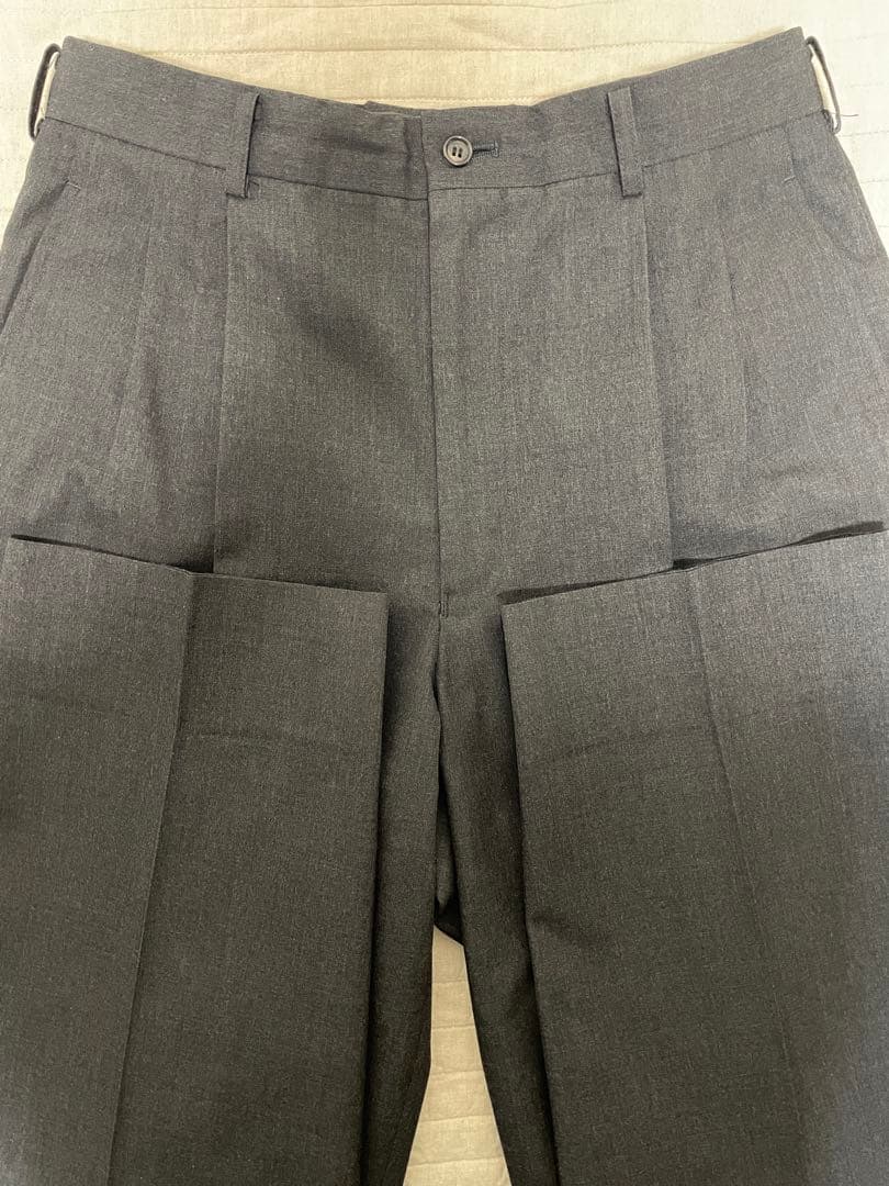 AD1997 コムデギャルソン 田中オム ウール セットアップ スーツ グレー