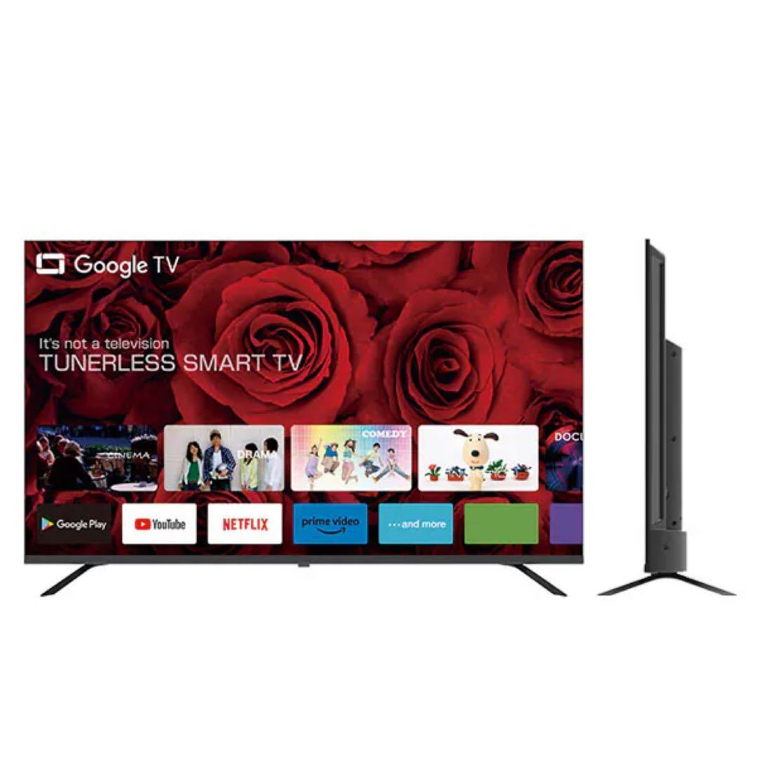 55型　チューナーレステレビ TL-5501QUHD 4K QLED液晶