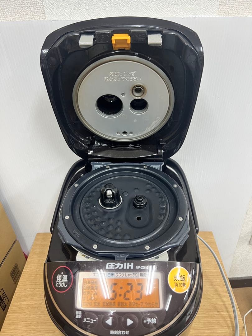 象印 圧力IH炊飯器 NP-ZD10 5.5合炊き 2018年製