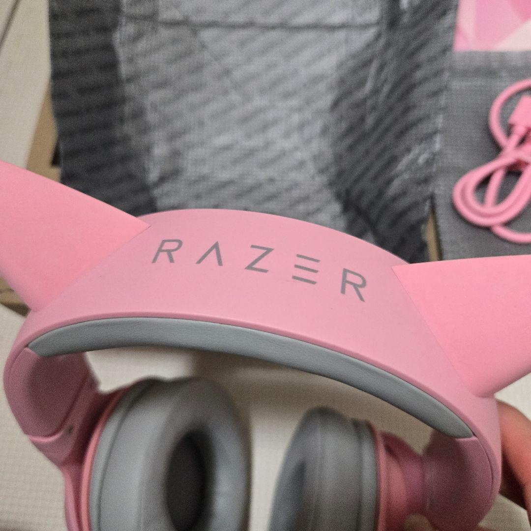 RAZER 猫耳ヘッドフォン~ピンク