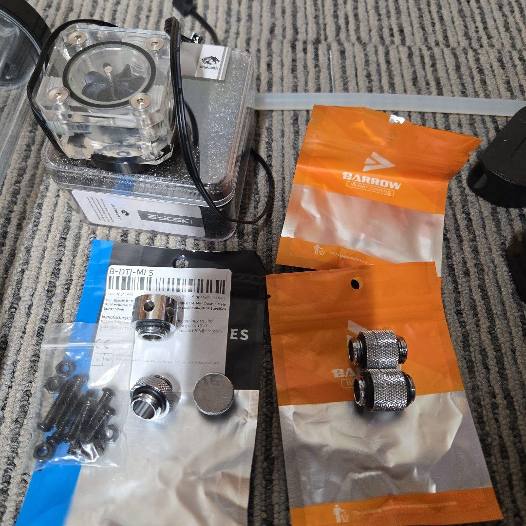 本格水冷セット　3カ月ほど使用