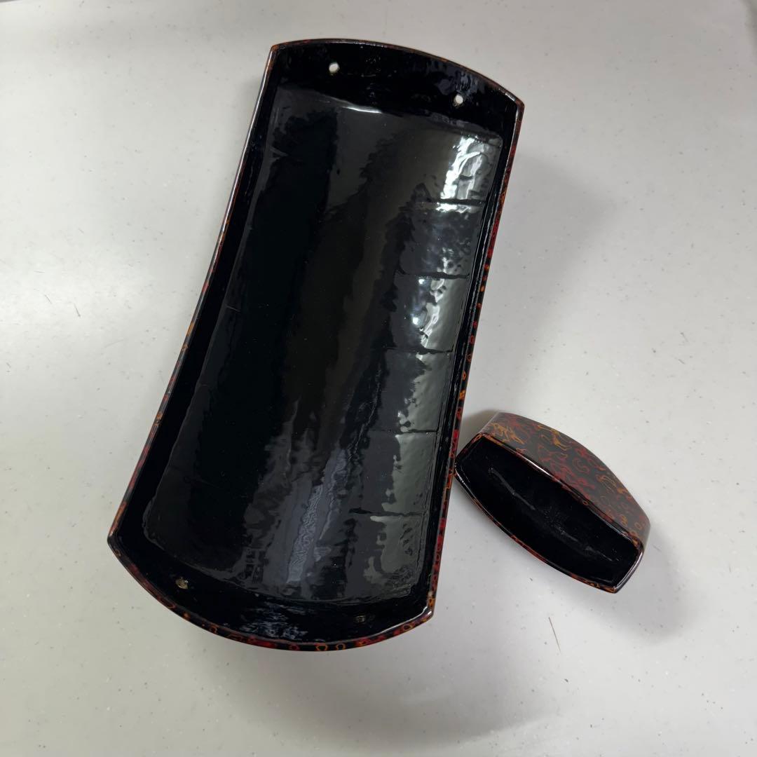 新品 津軽三味線 胴掛け&天神カバー 最高級　津軽塗り