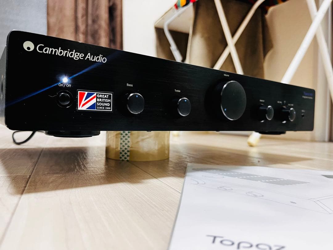 Topaz AM5 プリメインアンプ 1