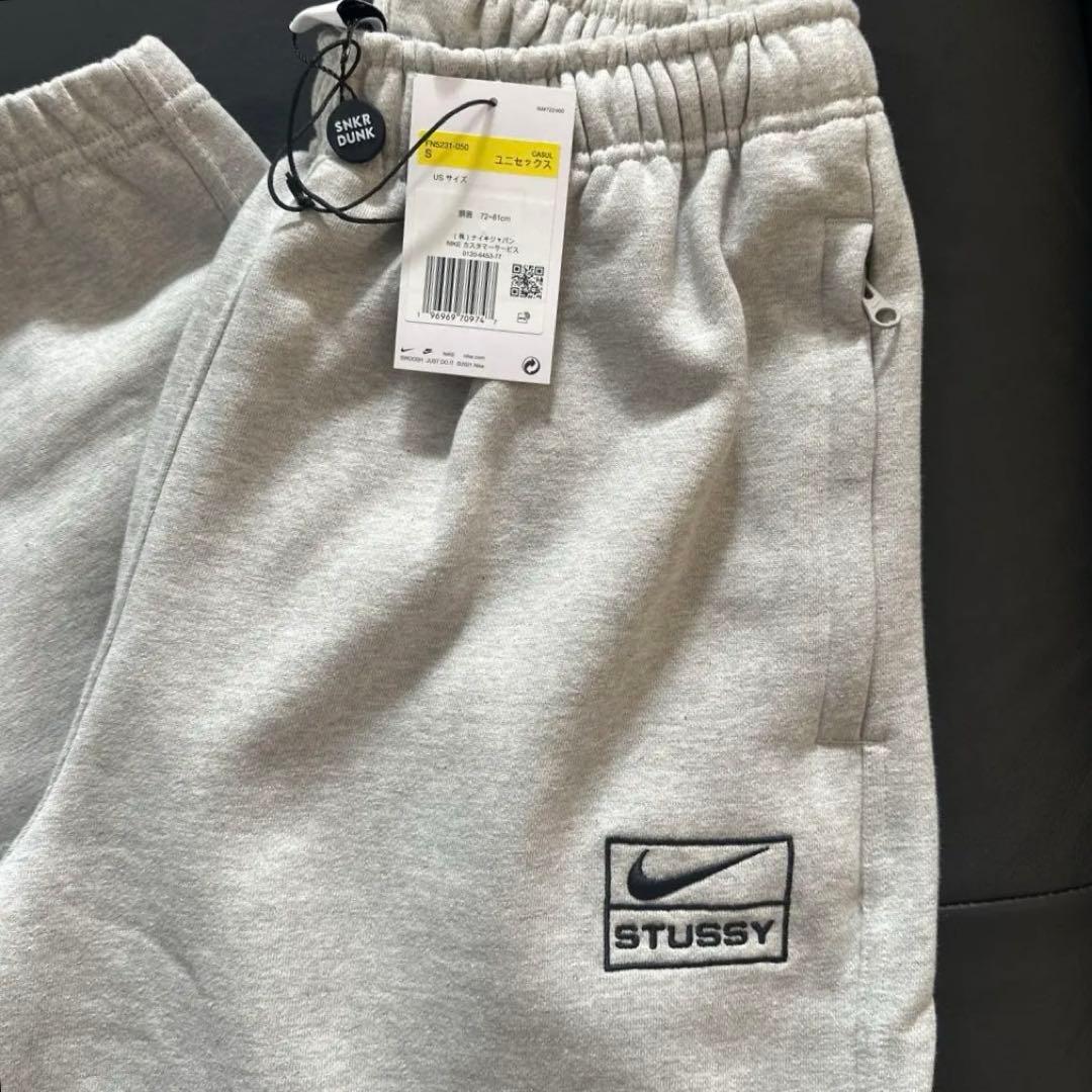 t*o様 Stussy × Nikeスウェットパンツ 2025年 グレー S