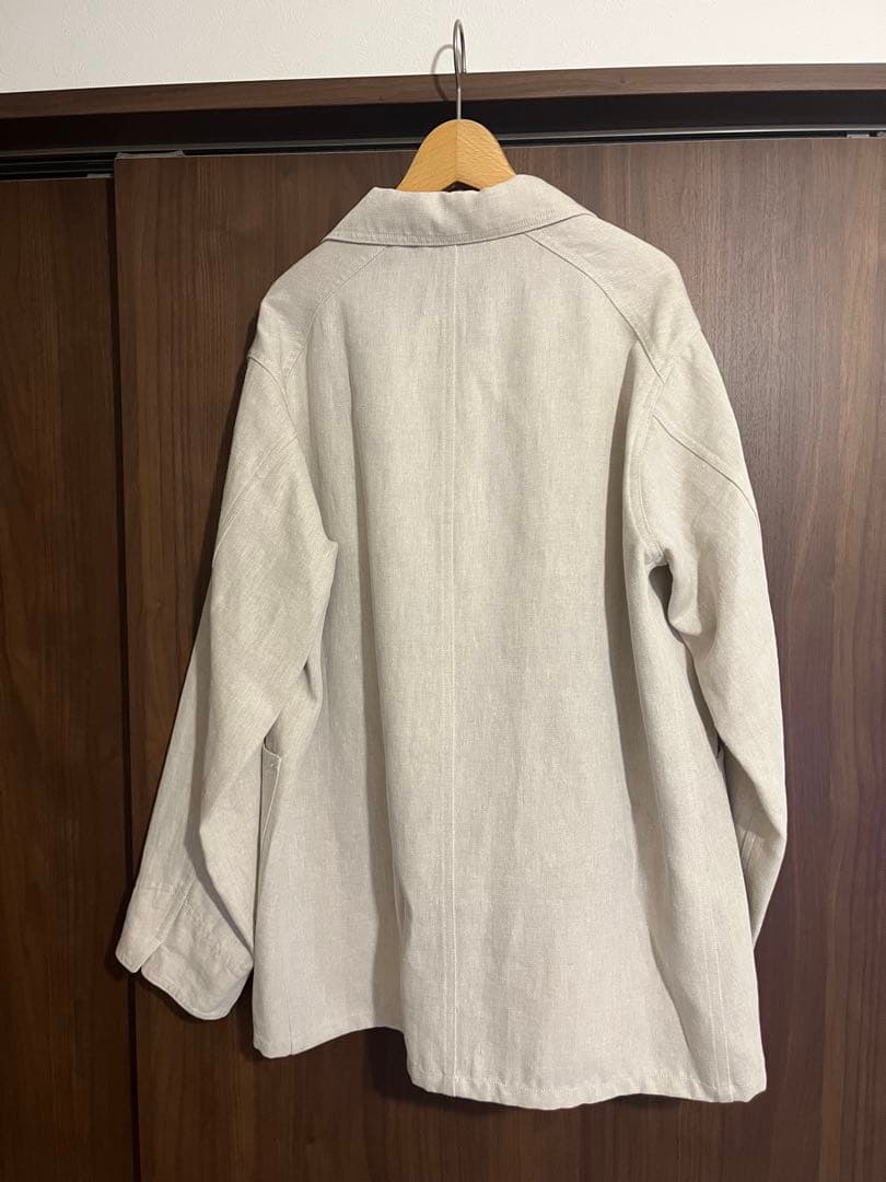ジャケット・アウター MAATEE&SONS LINEN COVER ALL JACKET