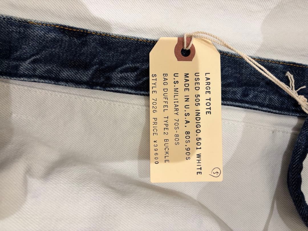 Hexico ヘキシコ　トートバッグ デニム