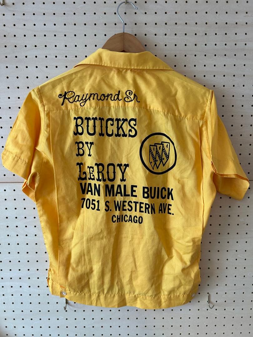 【希少・美品】Hilton ボーリングシャツ 50s USA製 ビンテージ 刺繍