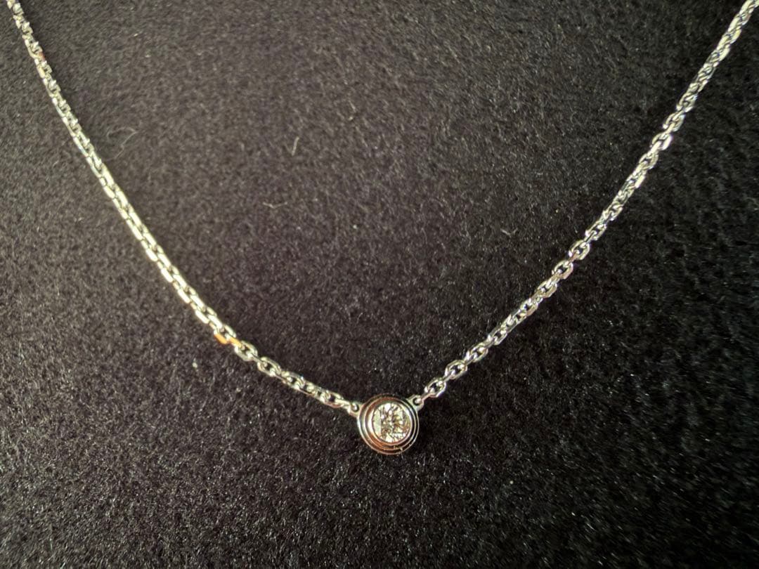 未使用⭐︎Cartier ダムールネックレス　スモール　ホワイトゴールド　上品