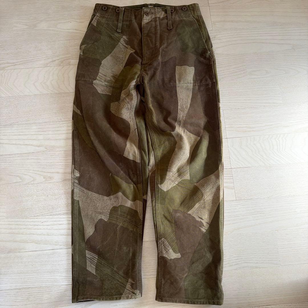 Nigel Cabourn カモ 迷彩 デニソンパンツ ベイカーパンツ　30