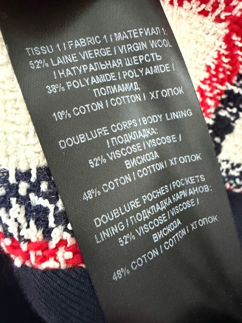 新品！BALMAIN テーラードジャケット　バルマン34サイズ