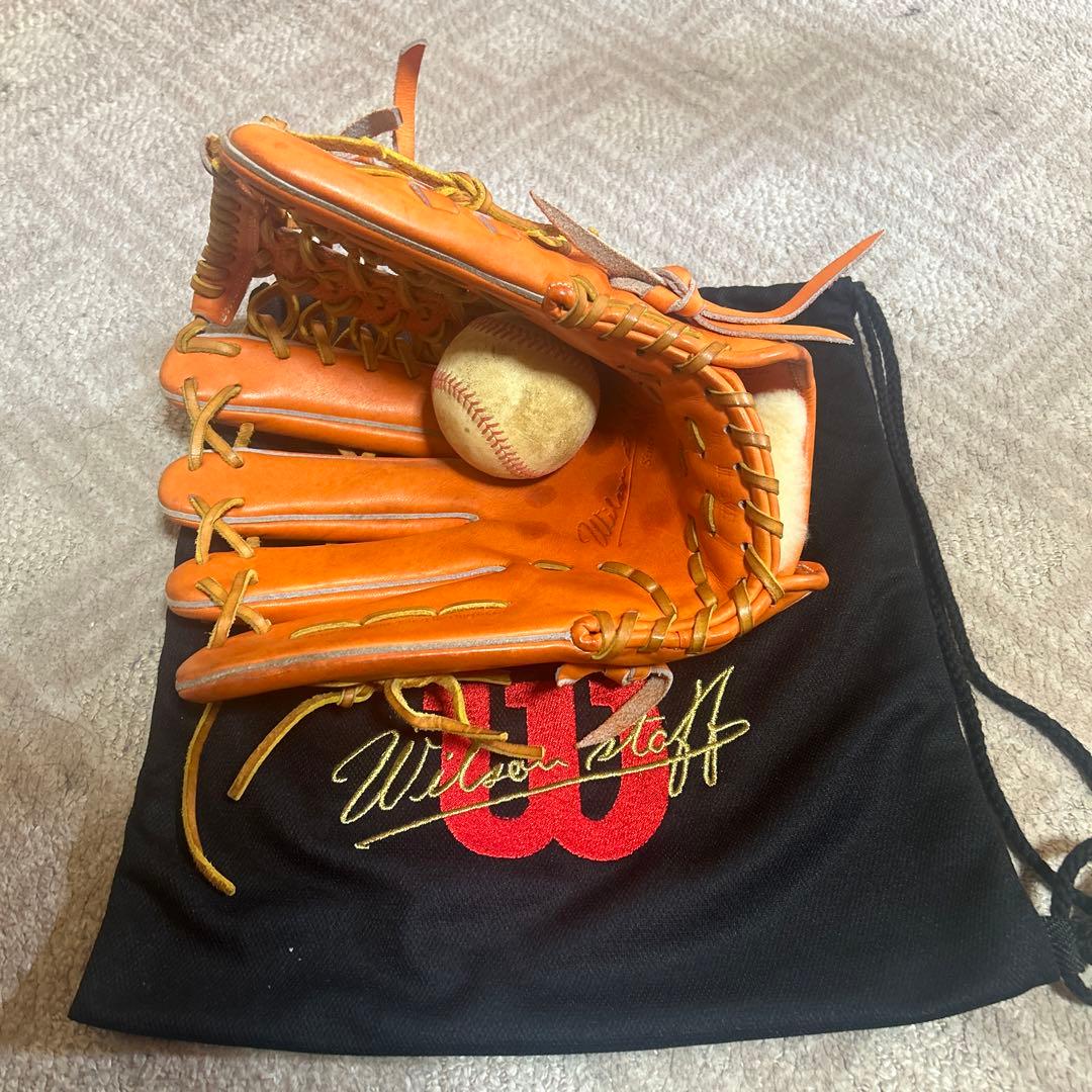 か*い様 ウィルソン　一般硬式　左用　外野手用