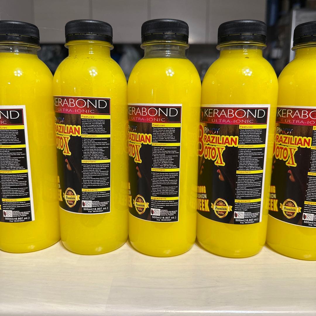スタイリング剤 KERABOND Pinoy BrazilianBotox 500ml 5set