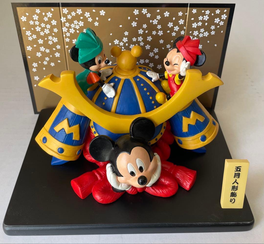 ディズニー　ミッキーマウス五月人形　兜飾り