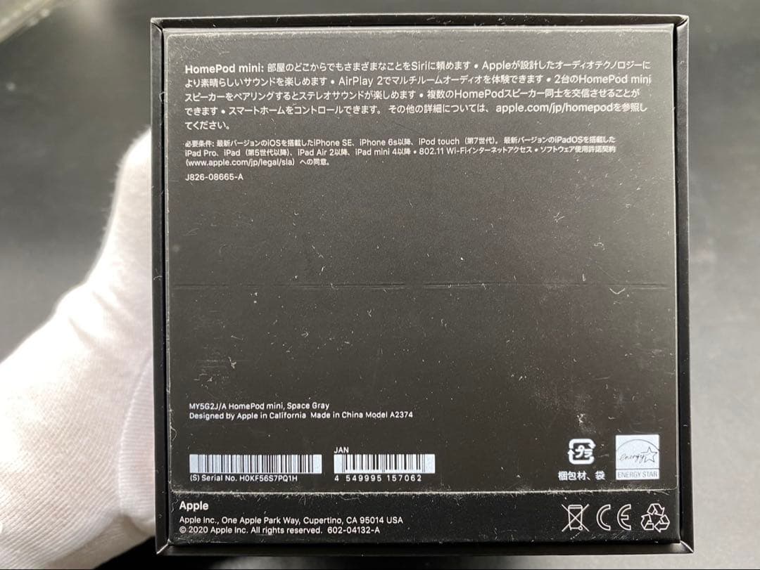 ★Apple Pod mini MY5G2J/A