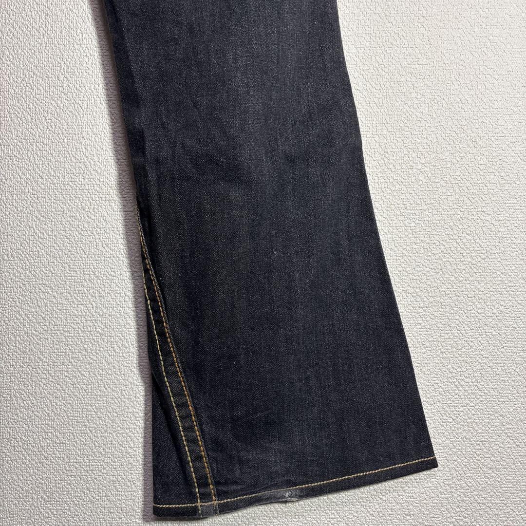 ツゥルーレジジョン　ブラックデニム　ブーツカット