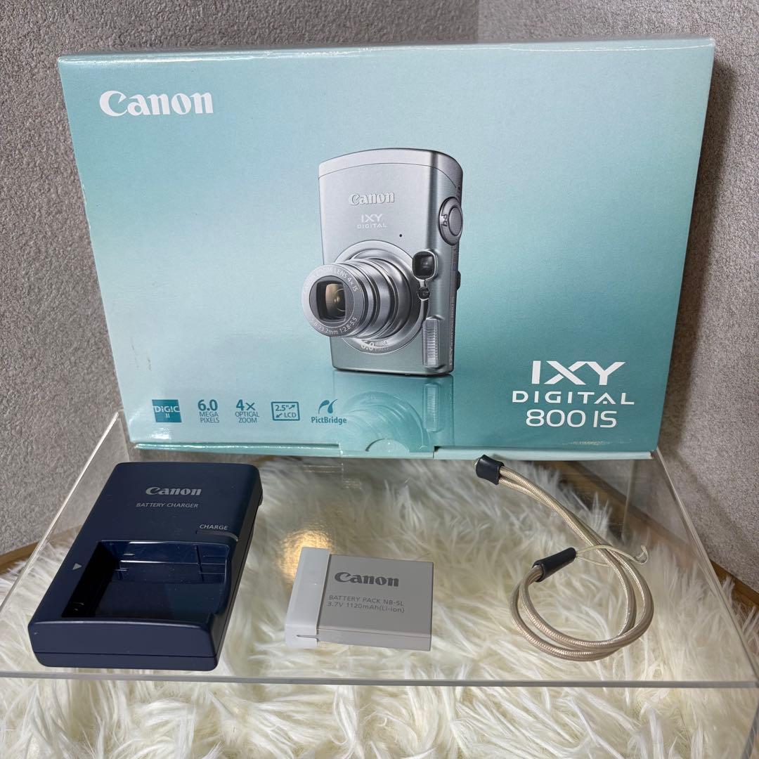 【完品】Canon IXY DIGITAL 800 IS 付属品多数