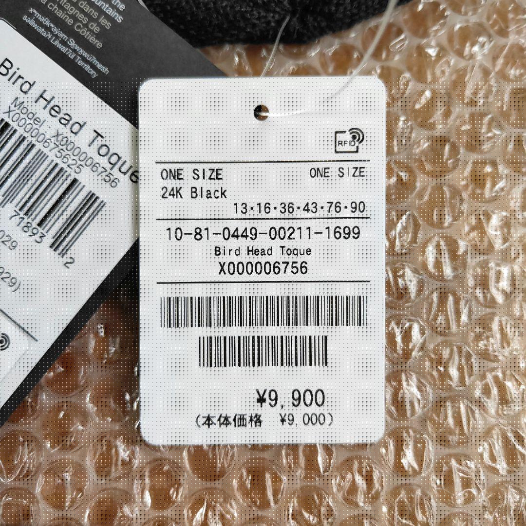 アークテリクス　バード ヘッド トーク　X000006756　ブラック　新品