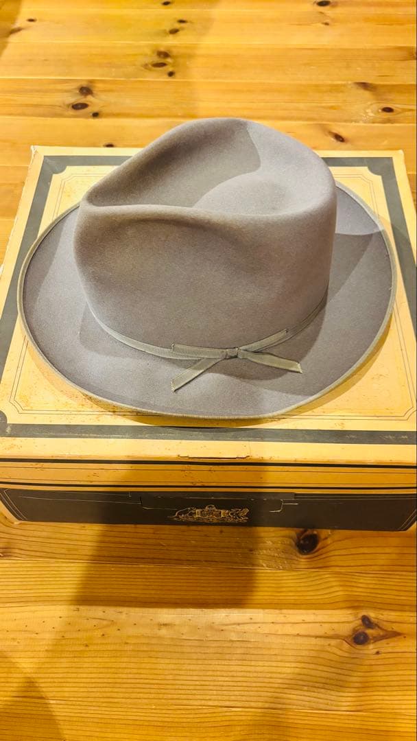 値下げStetson size7 3/8 ステットソンロイヤルステットソン