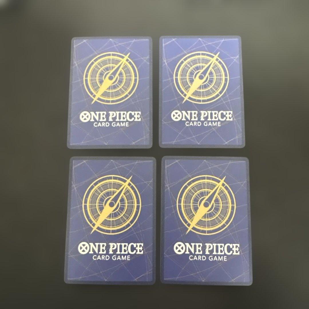 ワンピースカード　ボンクレー　ベンサム　シークレットパラレル　４枚