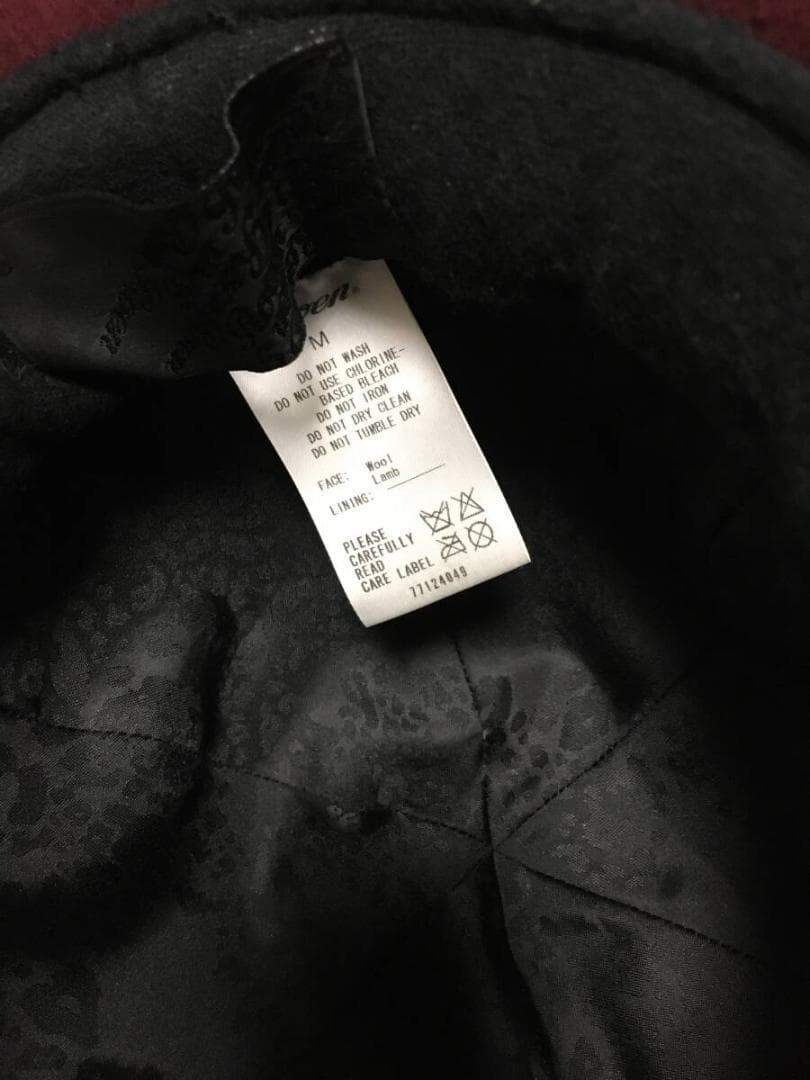 Roen スカルボーラーハット　Mサイズ　59㎝　ロエン　キャップ　帽子