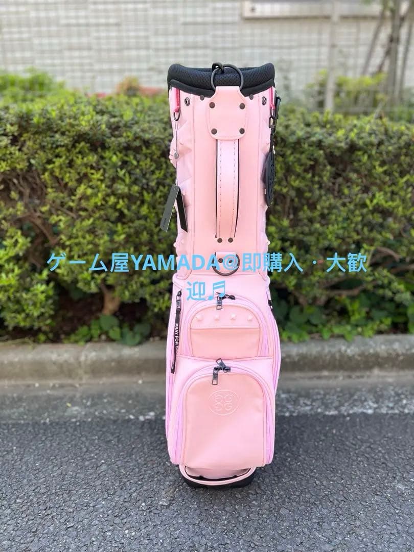 【即発送】 G/FORE ジーフォア ゴルフ キャディバッグ スタンド型 ピンク