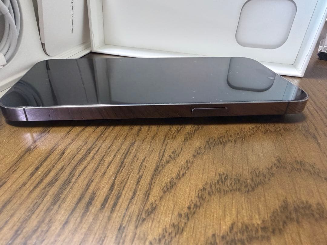 （美品）iPhone14ProMax256GB パープル