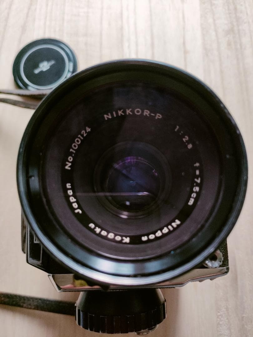 ★Zenza Bronica 一眼レフカメラ ★純正カバー ★遮光板 ケース付★