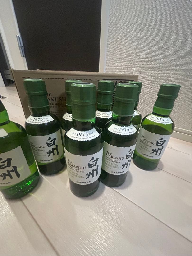 新品未開封】白州　ミニボトル　7本 １８０ml×7