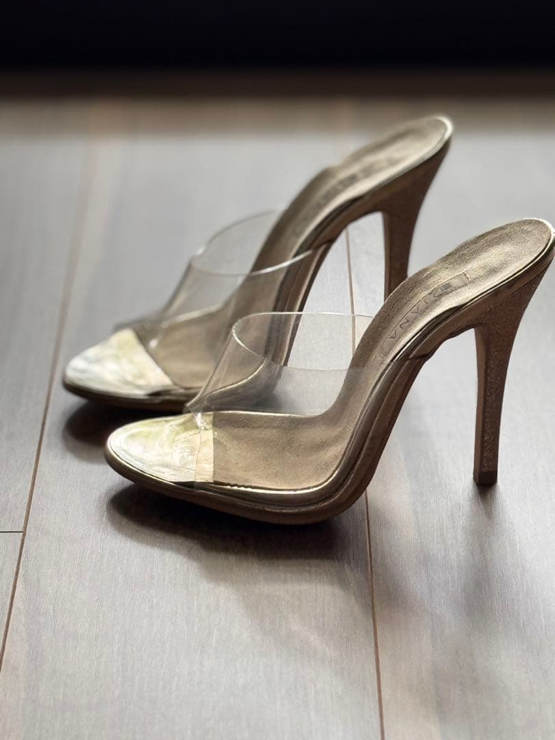 美品♪JBBFヒール公認 DIANAミュール24.5cm