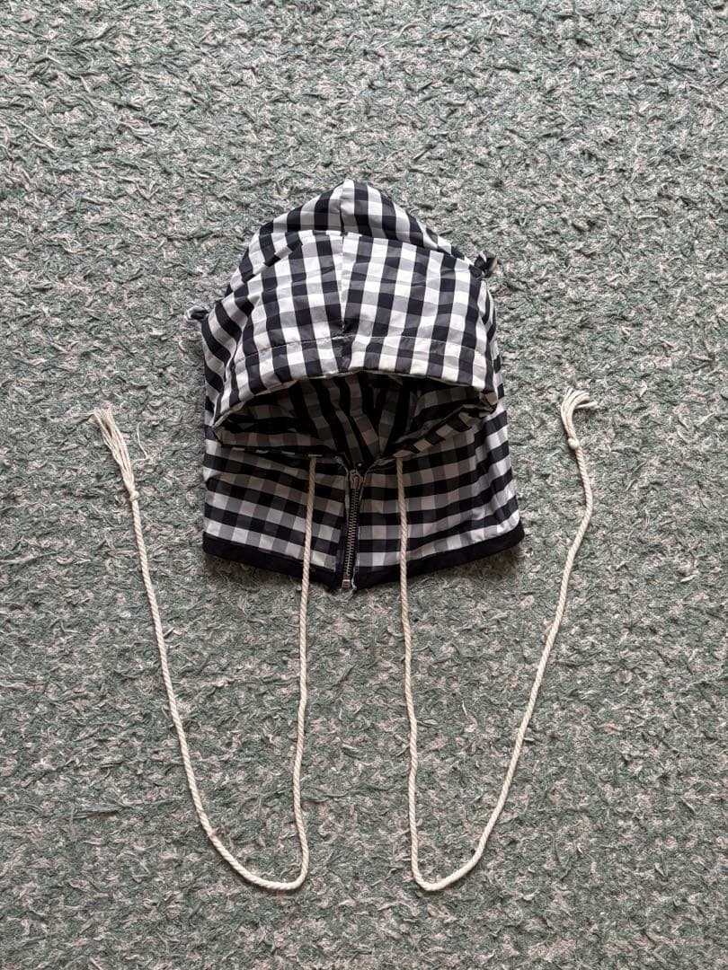 joone joonam チェックバラクラバ