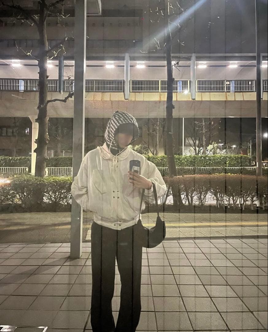 joone joonam チェックバラクラバ