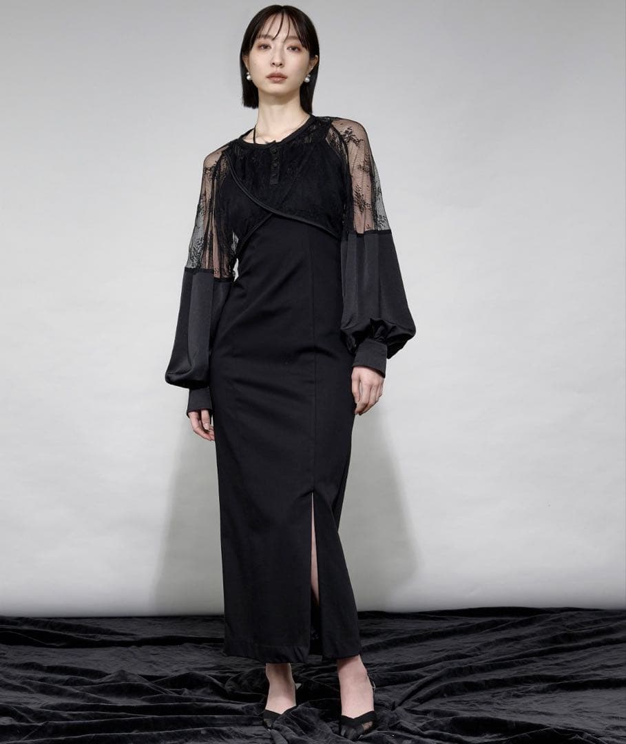 Lady set レーストップドレス