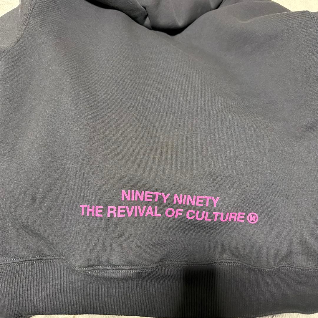 Ninety Girl ブラックパーカー Mサイズ