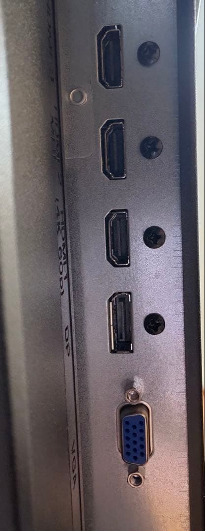 28型4K60HzUHDモニターLCD-M4K282XB映像良好 電源ケーブル付