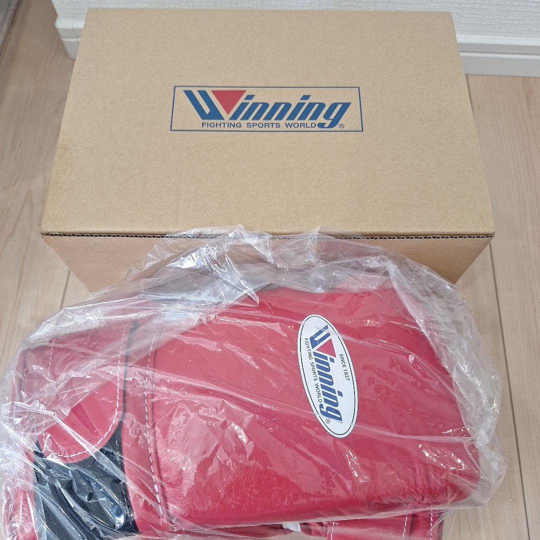 Winning ボクシンググローブ 16oz 新品 赤③ ウイニング