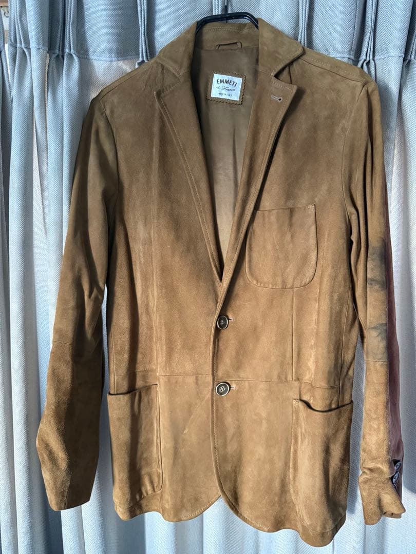 EMMETI di Franco ブラウン テーラードジャケット