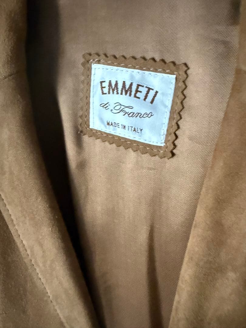 EMMETI di Franco ブラウン テーラードジャケット