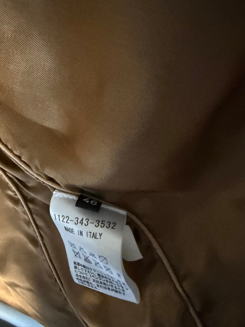 EMMETI di Franco ブラウン テーラードジャケット