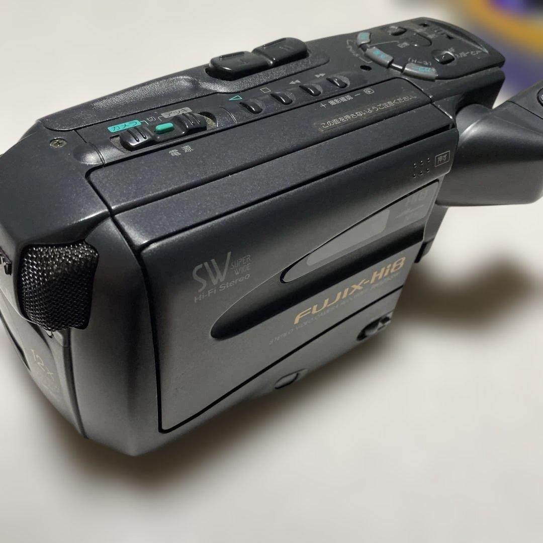 動作品　FUJIX-Hi8 ビデオカメラ　FH125SW ②