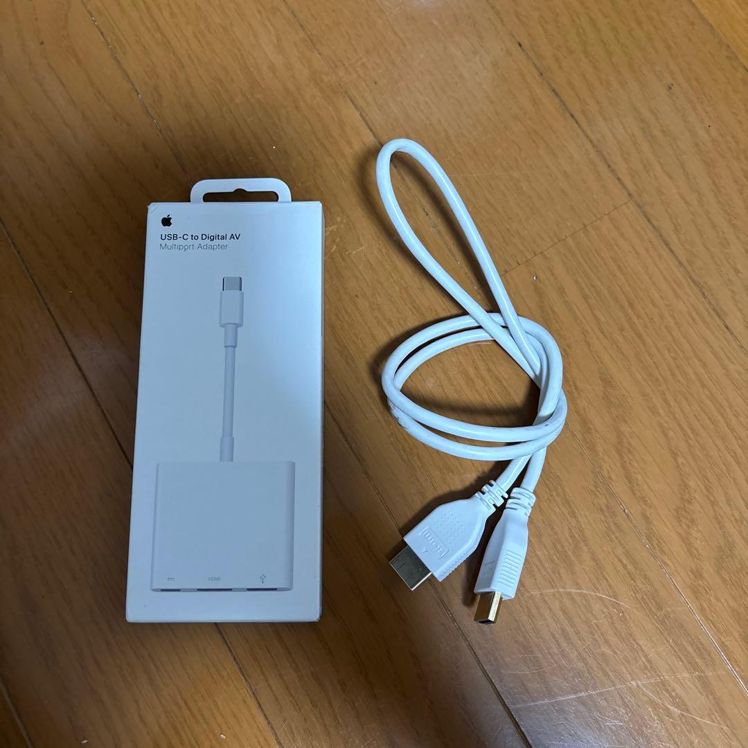 Apple 純正　USB-C to Digital AV HDMIケーブル付き