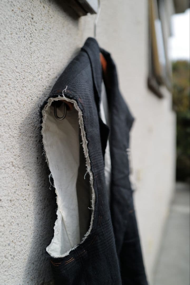 ensou. 柿乃葉別注 Ex Cut Off Sleeve Jacket F