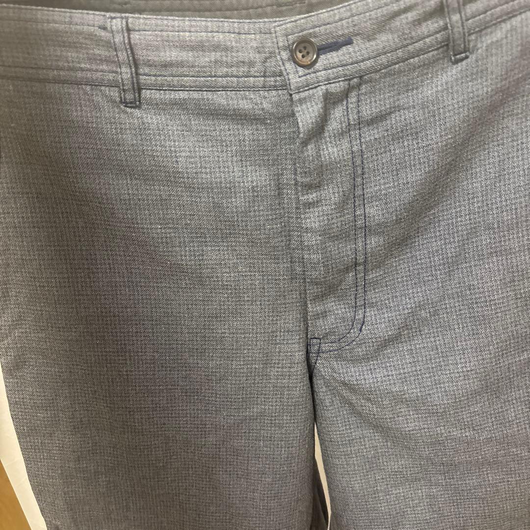 1998 コムデギャルソンオムプリュス チェック スラックス レーヨン ポリ