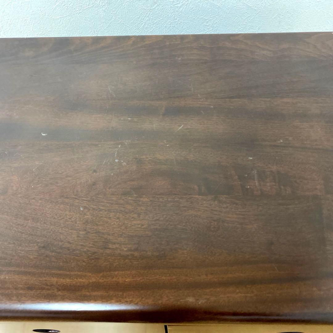 橋詰家具 民芸 木製 チェスト 箪笥 リビング 収納 整理 引出し6杯 シンプル