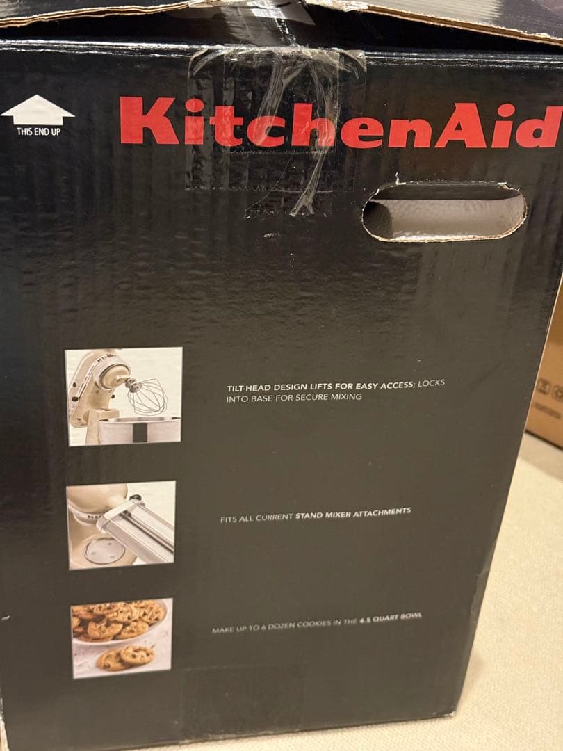 KitchenAid ティルトヘッドスタンドミキサー 4.5クォート